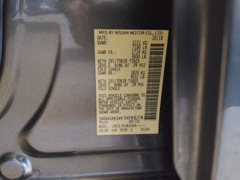 Used 2019 Nissan Titan SV RWD image 33