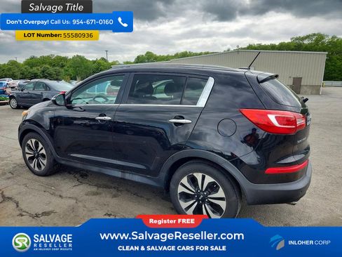 Used 2012 Kia Sportage SX w/ SX Premium Pkg AWD/4WD image 3