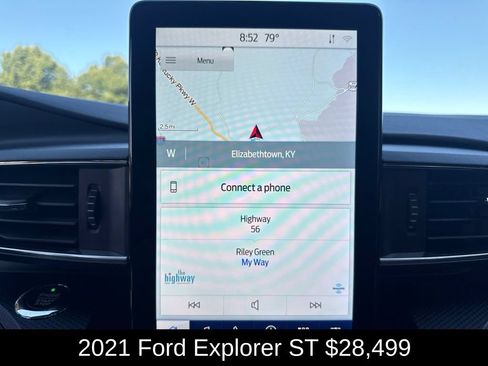 Used 2021 Ford Explorer ST w/ Equipment Group 401A AWD/4WD image 33