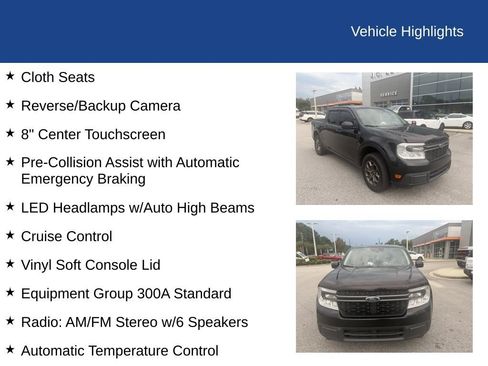 Used 2023 Ford Maverick XLT w/ Equipment Group 300A Standard AWD/4WD image 4
