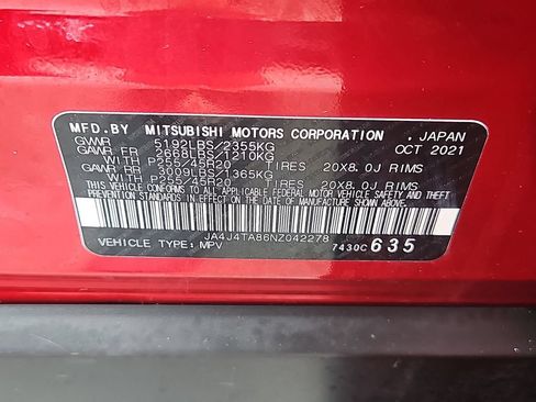 Used 2022 Mitsubishi Outlander ES AWD/4WD image 14
