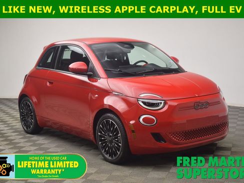 Used 2024 FIAT 500 e (RED) image 1