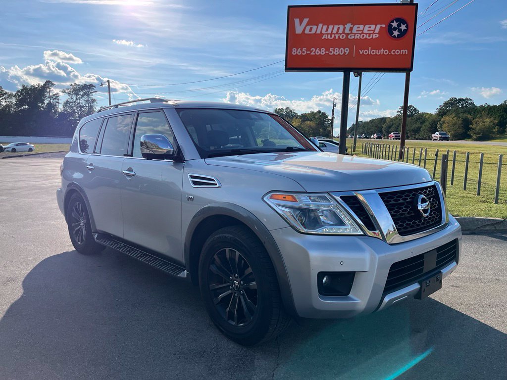 Used 2018 Nissan Armada Platinum w/ Interior Lighting Package AWD/4WD image 1