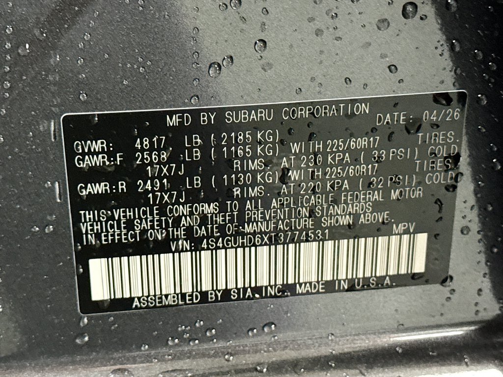 Used 2026 Subaru Crosstrek 2.5i Premium AWD/4WD image 29