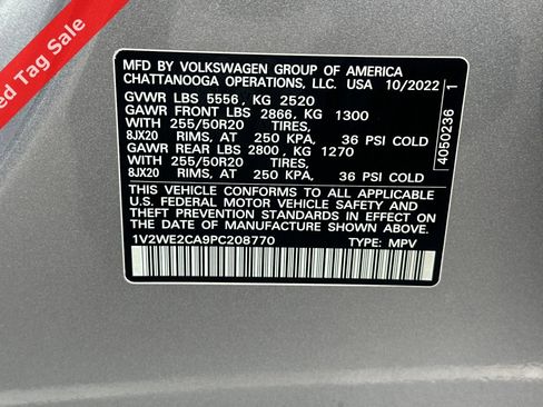 Used 2023 Volkswagen Atlas Cross Sport SE image 29