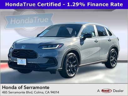 Certified 2025 Honda HR-V Sport