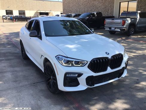 Used 2021 BMW X6 M50i w/ Executive Package AWD/4WD image 6