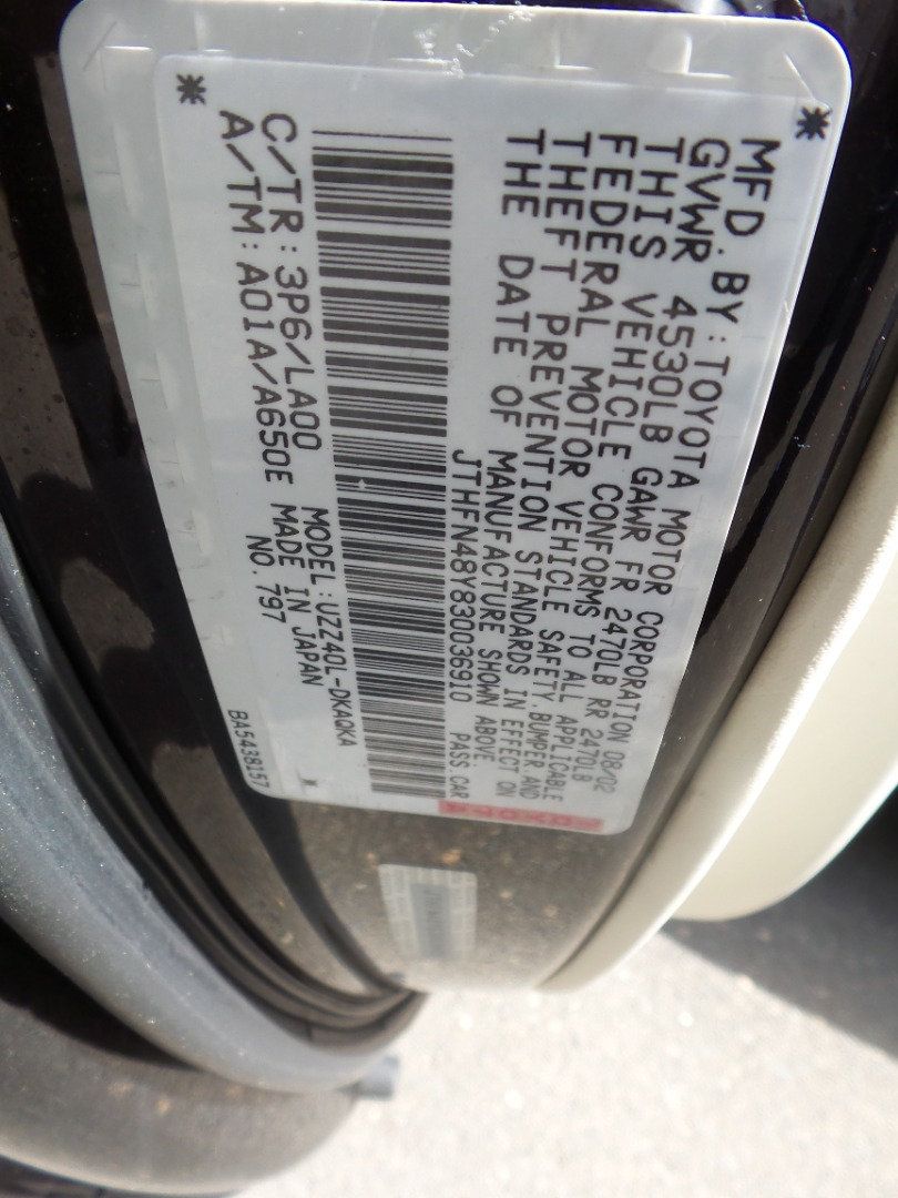 Used 2003 Lexus SC 430 Convertible RWD image 20
