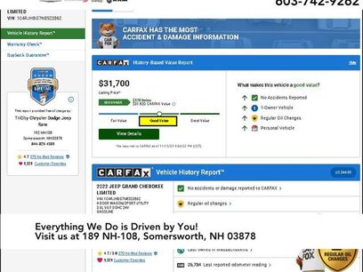 Used 2022 Jeep Grand Cherokee Limited w/ MOPAR Finishing Package