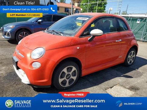 Used 2015 FIAT 500 e FWD image 1