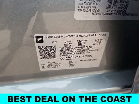 New 2026 Chevrolet Silverado 1500 Custom Trail Boss image 41