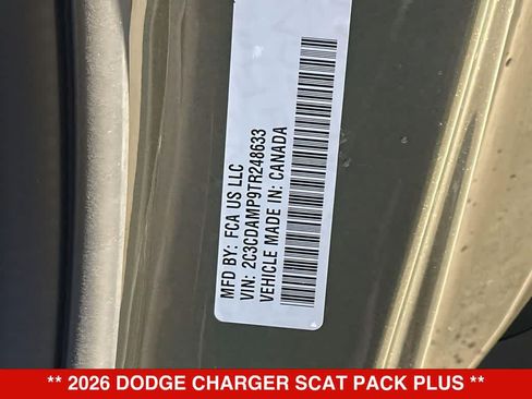 New 2026 Dodge Charger Scat Pack AWD/4WD image 24