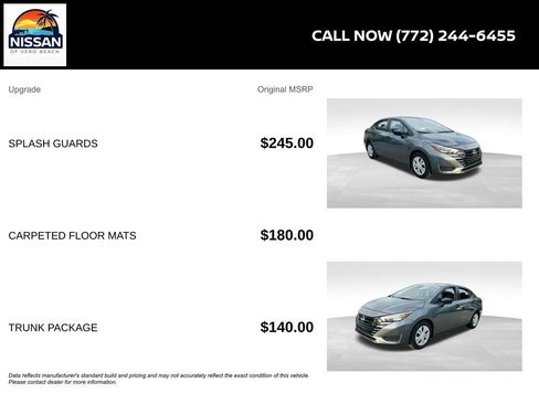 New 2025 Nissan Versa S w/ Trunk Package image 6