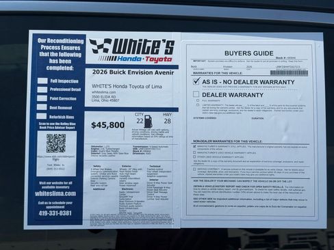Used 2026 Buick Envision Avenir AWD/4WD image 37