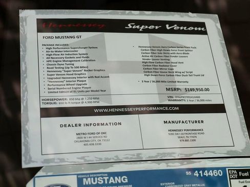 New 2025 Ford Mustang GT Premium w/ GT Performance Package image 36