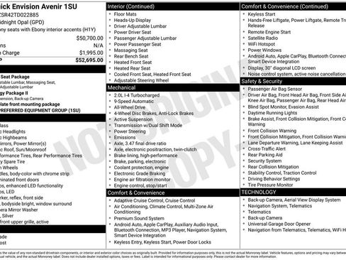 New 2026 Buick Envision Avenir image 5