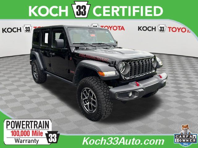 Used 2025 Jeep Wrangler Unlimited Rubicon AWD/4WD image 1
