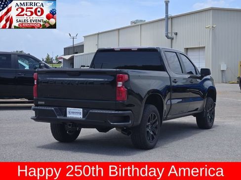 Used 2025 Chevrolet Silverado 1500 Custom Trail Boss w/ Turbomax Blackout Package AWD/4WD image 7