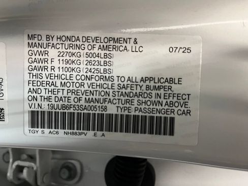 Certified 2025 Acura TLX SH-AWD w/ A-SPEC Pkg image 24