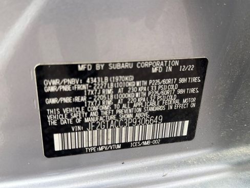 Used 2023 Subaru Crosstrek 2.0i Premium AWD/4WD image 32