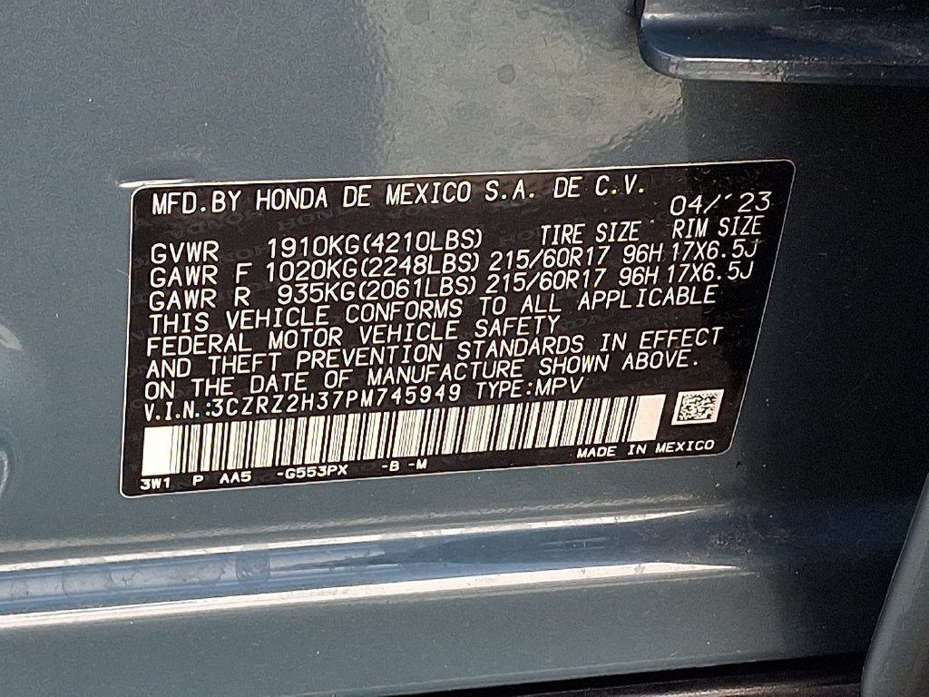 Used 2023 Honda HR-V LX image 30
