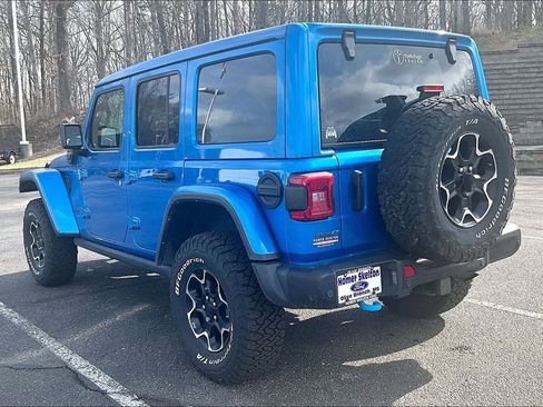 Used 2021 Jeep Wrangler Unlimited Rubicon 4xe w/ Steel Bumper Group image 3