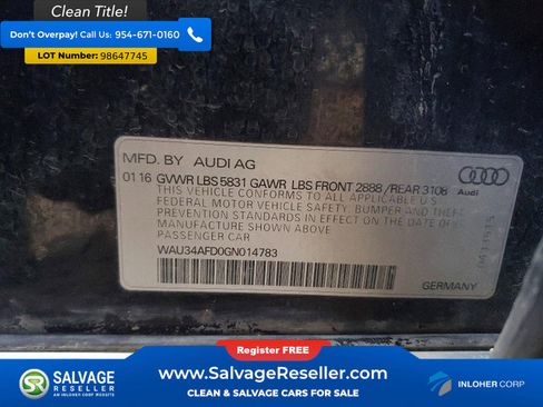 Used 2016 Audi A8 L 3.0T image 16