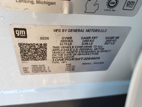 New 2026 Chevrolet Traverse LT image 21