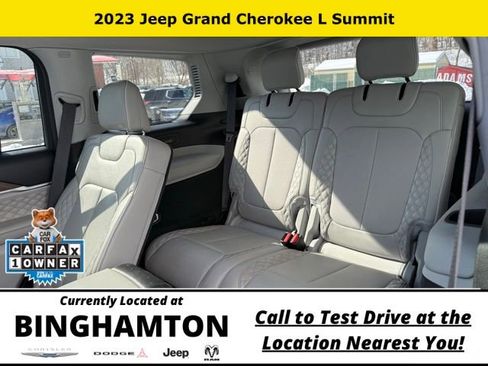 Used 2023 Jeep Grand Cherokee L Summit AWD/4WD image 16