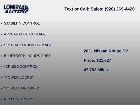 Used 2021 Nissan Rogue SV AWD/4WD image 5