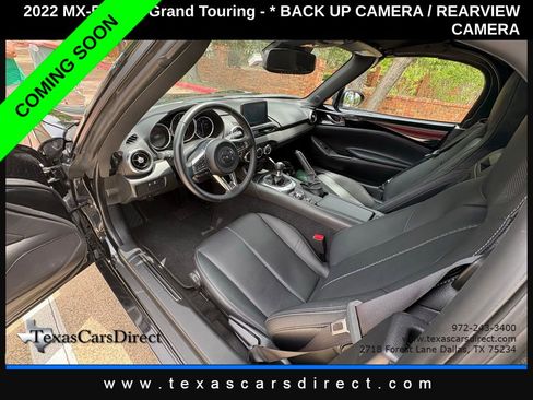 Used 2022 MAZDA MX-5 Miata Grand Touring w/ Weather Package RWD image 7