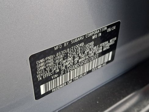 Used 2024 Subaru WRX Limited image 25