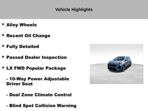 Used 2021 Kia Sportage LX w/ LX Fwd Popular Package image 9