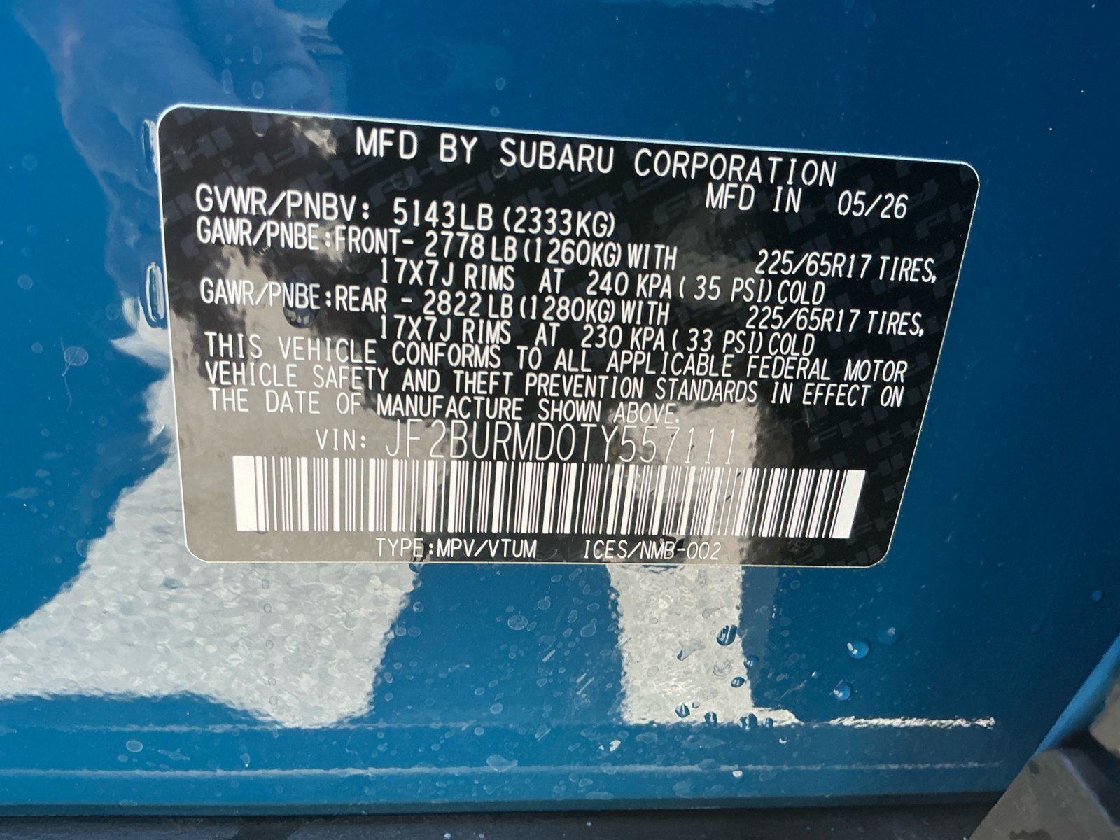 New 2026 Subaru Outback Wilderness AWD/4WD image 16