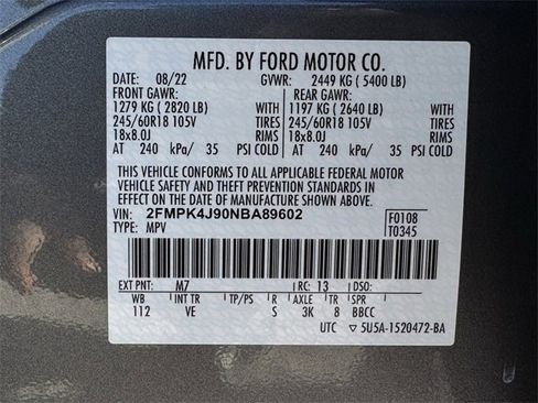 Used 2022 Ford Edge SEL w/ Convenience Package image 36