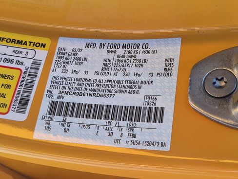 Certified 2022 Ford Bronco Sport Big Bend AWD/4WD image 27