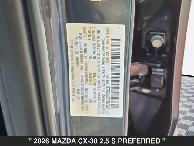 Certified 2026 MAZDA CX-30 AWD 2.5 S image 37