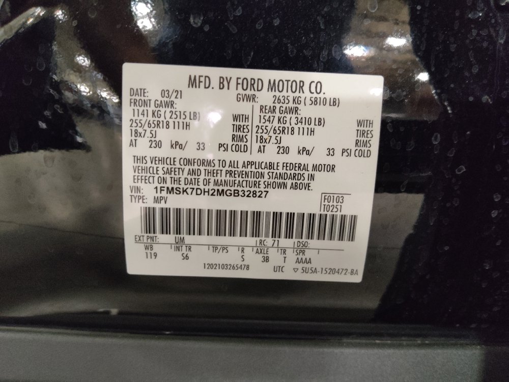 Used 2021 Ford Explorer XLT w/ Equipment Group 202A RWD image 33