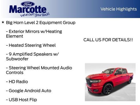 Used 2025 RAM 1500 Big Horn AWD/4WD image 38