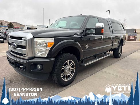 Used 2015 Ford F350 Platinum w/ Snow Plow Prep Package image 7