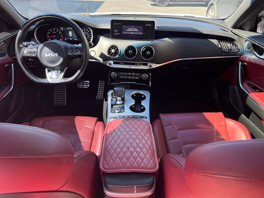 Certified 2022 Kia Stinger GT2 w/ Red Interior Color Package AWD/4WD image 12