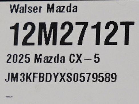 Used 2025 MAZDA CX-5 2.5 Turbo w/ Premium Package AWD/4WD image 32