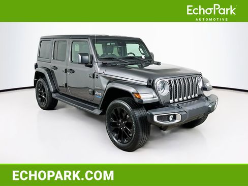 Used 2021 Jeep Wrangler Sahara w/ Cold Weather Group image 1
