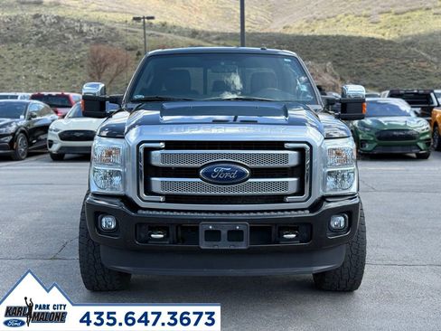 Used 2015 Ford F350 Platinum w/ FX4 Off-Road Package image 9