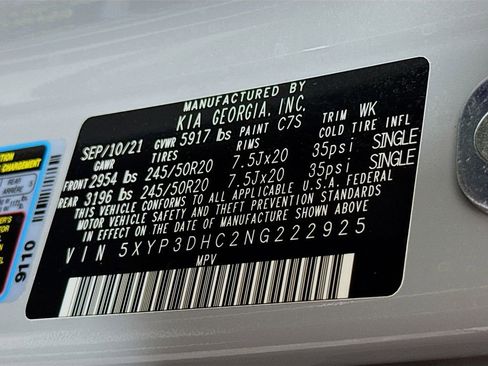 Used 2022 Kia Telluride EX w/ EX Premium Package AWD/4WD image 39