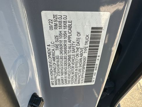 Certified 2023 Honda Ridgeline RTL image 28