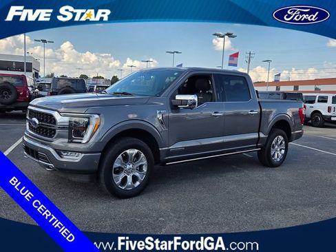 Certified 2021 Ford F150 Platinum w/ Equipment Group 701A High AWD/4WD image 3