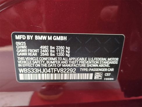 New 2026 BMW M3 Competition w/ Executive Package image 28