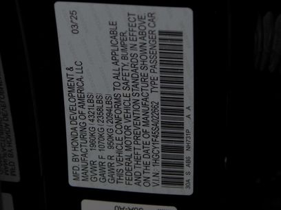 Certified 2025 Honda Accord SE