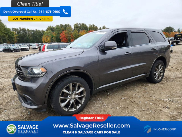 Used 2017 Dodge Durango GT w/ Nav & Power Liftgate Group AWD/4WD image 1